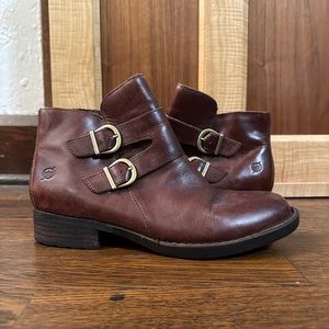 Born Brown Ankle Boots